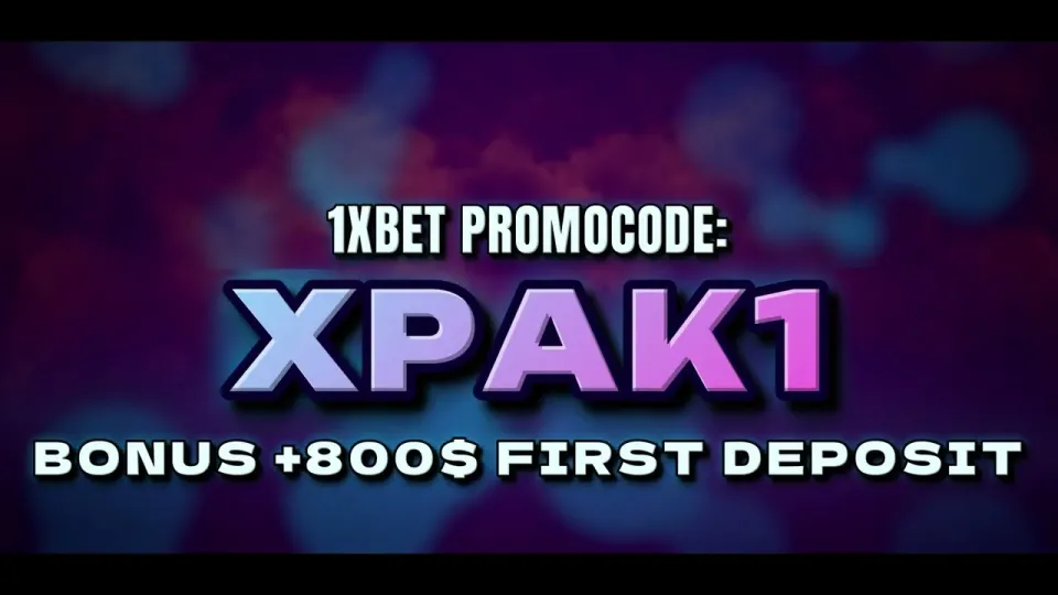 1xBet Promo Code Free for First Deposit Bonus